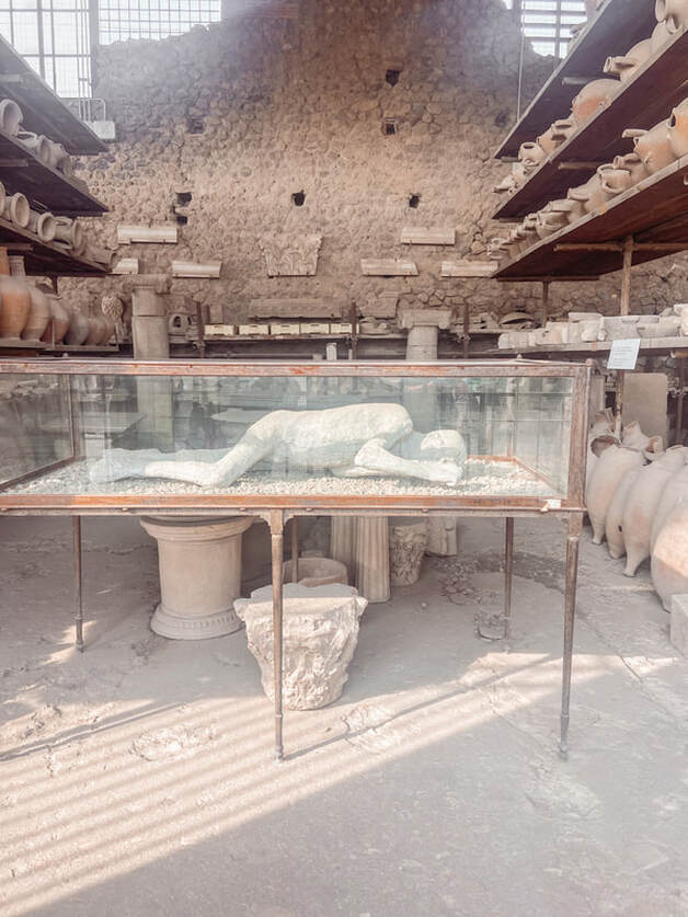 body cast Pompeii