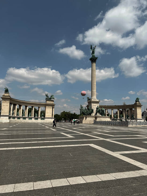 heroes square Budapest