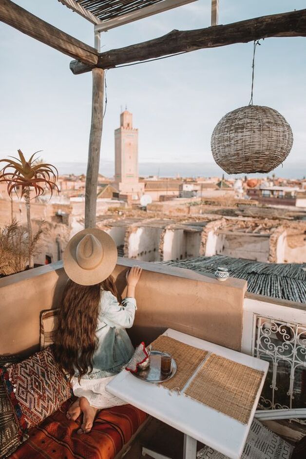 most instagram places Marrakech 