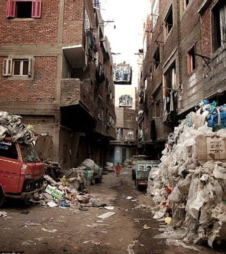 garbage city Egypt 