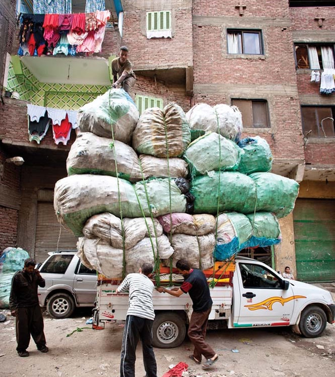 garbage city Cairo 
