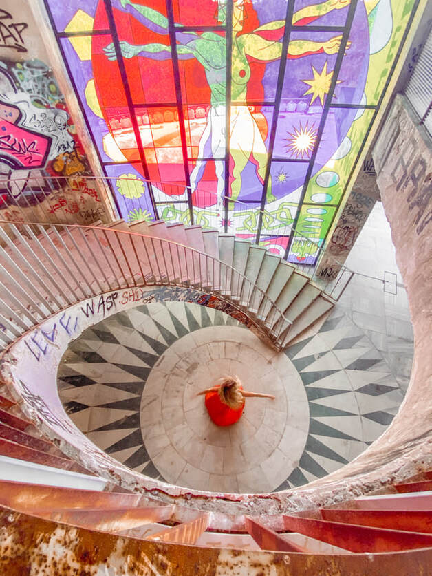 spiral staircase Lisbon