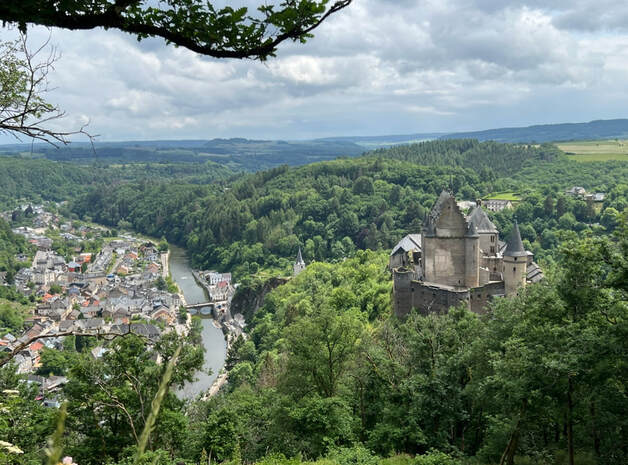 Vianden castle Luxembourg 